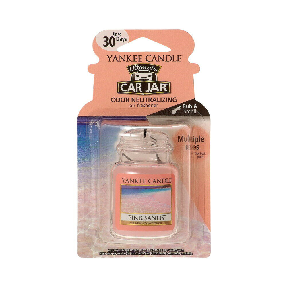 ヤンキーキャンドル ネオカージャー ピンクサンド YANKEE CANDLE、芳香剤