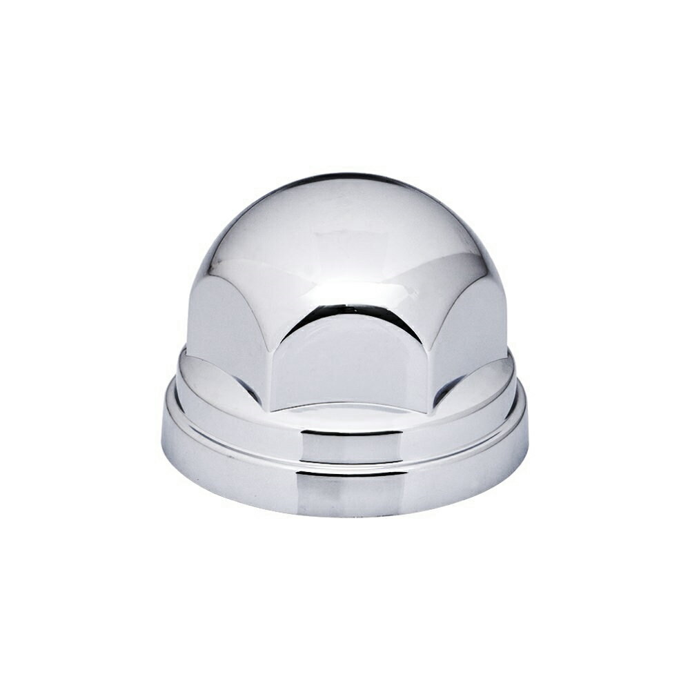 【商品名】 JET 丸型ナットキャップ フロント用 33mm 10個入 h39mm 樹脂メッキ [500571] (ナットカバー) 【商品説明】 ■ISOホイール(ナット33mm) フロント専用ナットキャップ ■高さ39mmの丸型ナットカバー 10個入り ■あおり等に干渉しにくい高さのナットカバーで、派手過ぎずに飾りたい方にオススメです 【各種仕様】 ■入数：1パック(10個入) ■品番：500571 ■材質：樹脂メッキ ■サイズ ・ISOホイール(ナット33mm)用 ・高さ39mm ■備考：フロント用 ■注意事項 ※ISOホイールナットサイズ33mm（実寸32.8mm）に適合しますが、32mm（実寸31.8mm）のタイプがございます。このタイプには適合しません。ご注意ください。