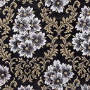受注製作 雅 桜(さくら) 仮眠カーテン プリーツ仕様 2400×850mm 2枚入 カーテンフック付 ブラック