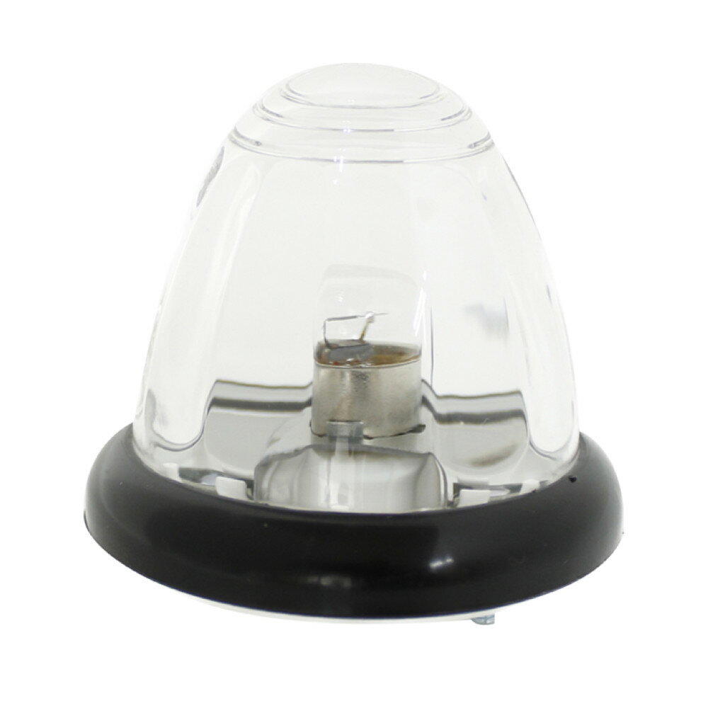 YT447 槌屋ヤック トップマーカーランプ ガラスレンズ 球付 クリア