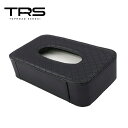 TRS 車用ティッシュボックス ヘッドレスト取付可 ブラック 380065
