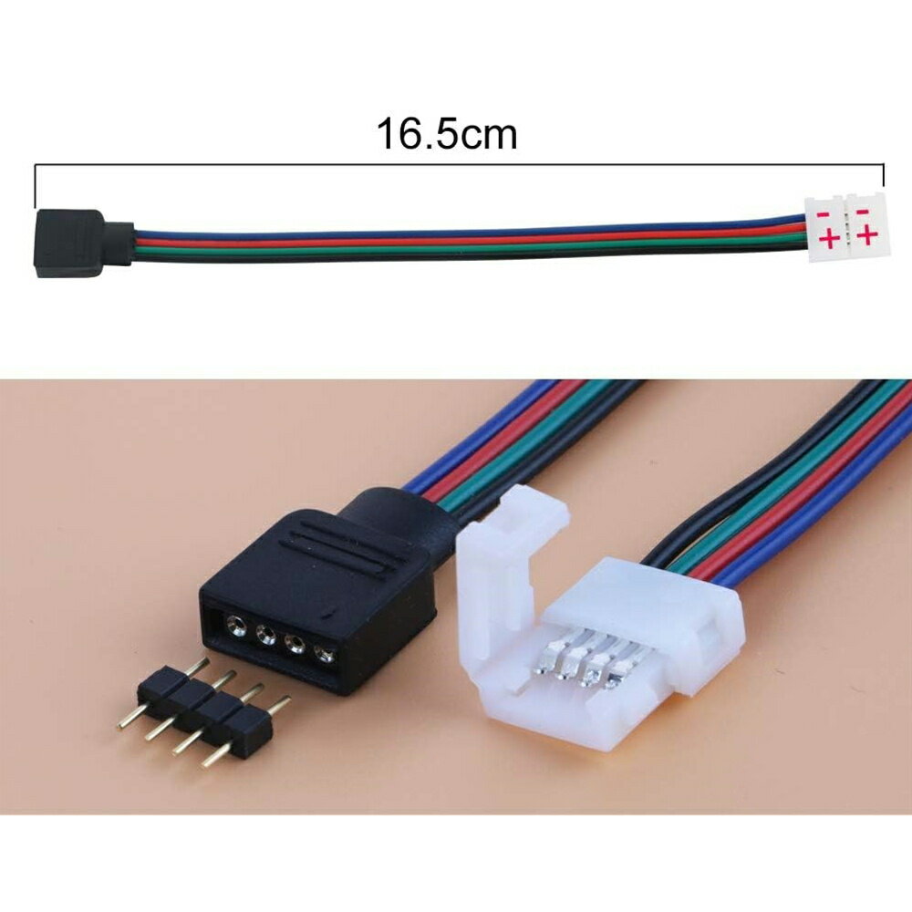 TRS LED�ơ��ץ饤�� RGB����³���� 4�ԥ󥫥ץ�&��³���ͥ��� 10mm�� 4�ԥ�RGB 4���� 328152