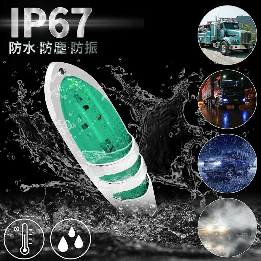 TRS �ʥޥ��������ɥޡ����� 2�ĥ��å� LED 12V 24V ���� �ɿ� �ɿ� �ɿ�IP67 �ۥ磻��/���꡼��/��å�/����С�/�֥롼 �ʥޥ��ޡ����� �ʥޥ����� �⵱��