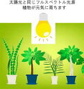 Samsung 超軽量 植物育成LED電球 9W 90W相当 E26 太陽に一番近いフルスペクトル！植物の生育に安心 安全 最適で元気に育ちます