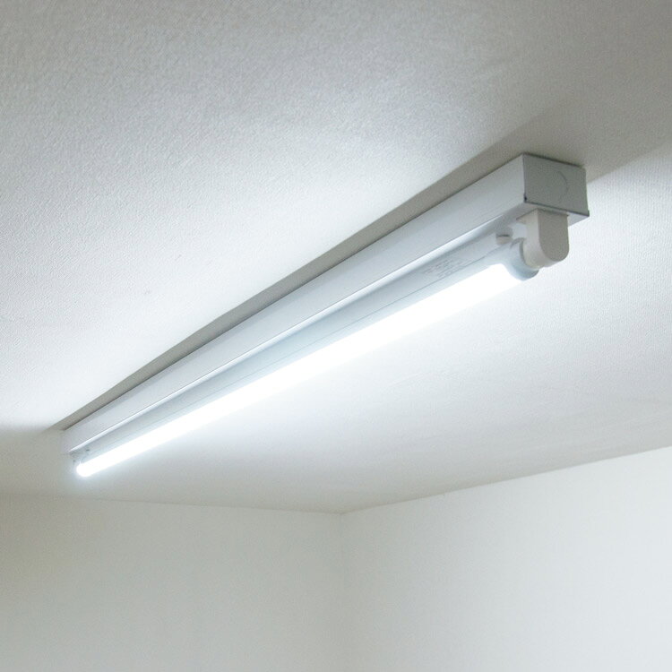 LED蛍光灯60cm（20w相当）＋トラフ1灯用台座 60cm セット販売