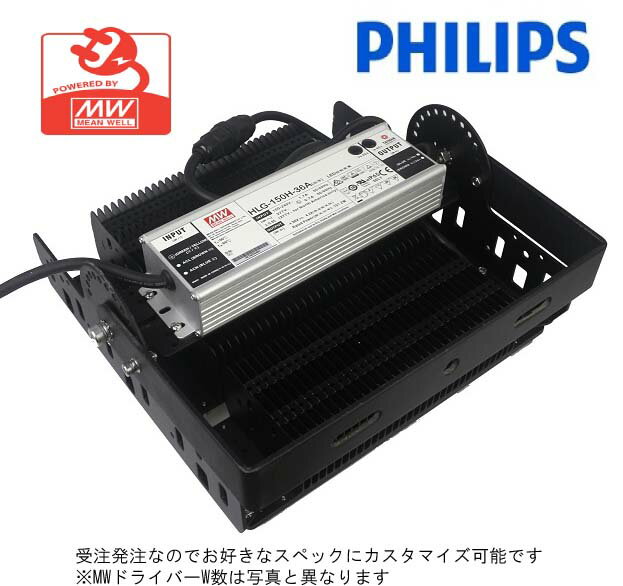 世界最高峰CRRELEDチップMWドライバー搭載LED投光器80WIP65防水12000Lm