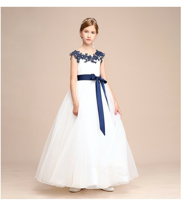 キッズドレス 女の子 パーティー フォーマル お姫様 ワンピース 子供ドレス マキシ丈 フォーマルドレス ステージ衣装 ピアノ発表会 こどもドレス キッズドレス...