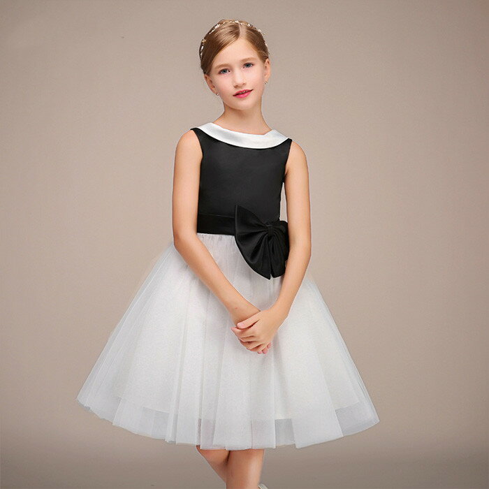キッズドレス 女の子 パーティー フォーマル お姫様 チュールドレス ショット丈 チュールスカート 子供ドレス フォーマルドレス ステージ衣装 ピアノ発表会 結...