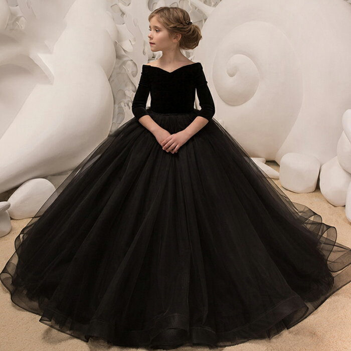 子供ドレス 女の子 ドレス 子どもドレス ワンピース ロング フォーマル プリンセス お姫様 ピアノ発表会 七五三 入学式