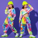 ダンスウェア パーカー 子ども服 ジュニア 発表会 演出服 女の子 男の子 男女兼用 ジャズダンス シャツ ダンストップス 上下 キッズダンス衣装 子供ダンスウ...
