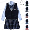 女の子スーツ 制服 学生服 5点セット 高校制服 春秋ブレザー　ネクタイ 蝶結び リボン 学生服女の子スーツ コスプレ 卒業式 入学式 上..