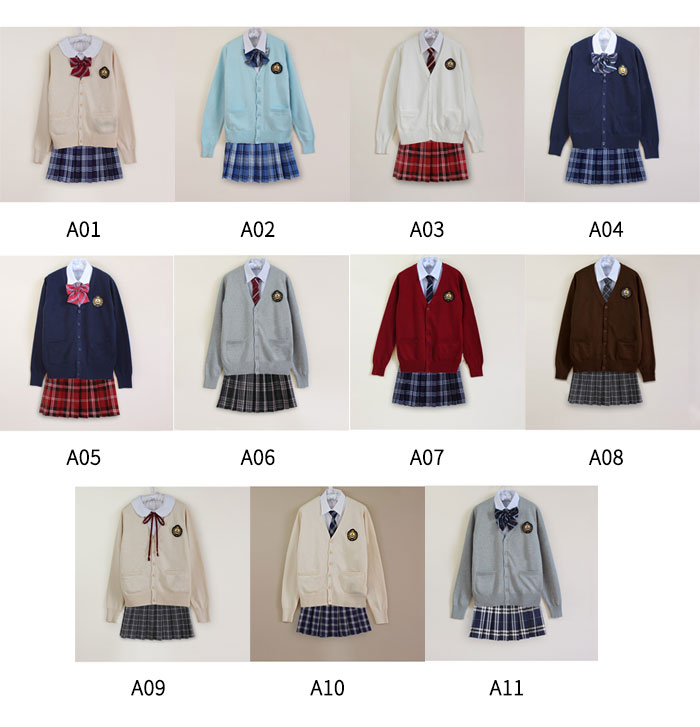 制服 学生服女の子スーツ 11種類 高校制服 春秋ブレザー　ネクレス 蝶結び リボン 学生服女の子スーツ コスプレ　　卒業式 入学式 上下セット 高校生制服/入園式/卒園式/発表会 コスプレ制服 S-XL 送料無料