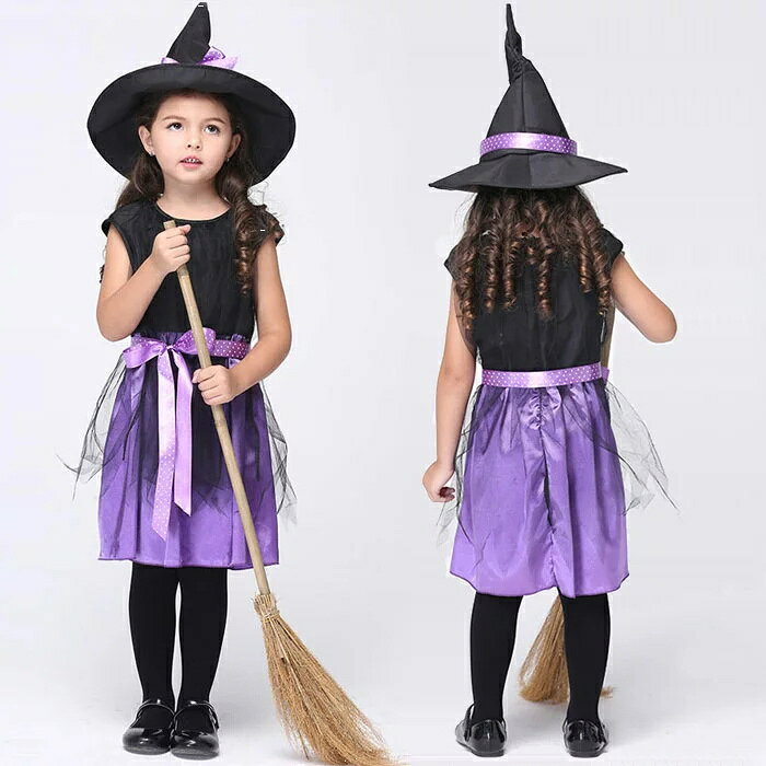 乐天商城 - 【マラソン限定全品P10】ハロウィン衣装 子供 魔女 悪魔 巫女 ワンピース 女の子 衣装 子供用 仮装 ハロウィーン ダンス衣装 キッズ コスプレ コスチューム ハロウィン 衣装 子供 コスプレ 仮装 万聖節