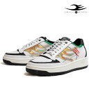 ドラゴンベアード スニーカー DRAGON BEARD DB-1207 KIRA WHITE/BLACK/GREEN 25FW メンズ ローカット レザー カジュアル ホログラフィック 靴