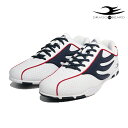 ドラゴンベアード スニーカー メンズ ホワイト/ネイビー/レッド DRAGON BEARD DB 470 SY WHITE/NAVY/RED 靴 人気 定番 25FW