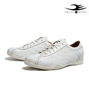 ドラゴンベアード スニーカー 25周年限定モデル DRAGON BEARD DB CLASSIC 72SN WHITE-SN Serpent Edge ローカット シューズ メンズ レザースニーカー ロングノーズ カジュアル 蛇柄 本革