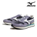 ミズノ スニーカー シューズ MIZUNO RB87 D1GA235224 レトロスニーカー ネイビー/ホワイト/パープル 靴 メンズ カジュアル 履きやすい