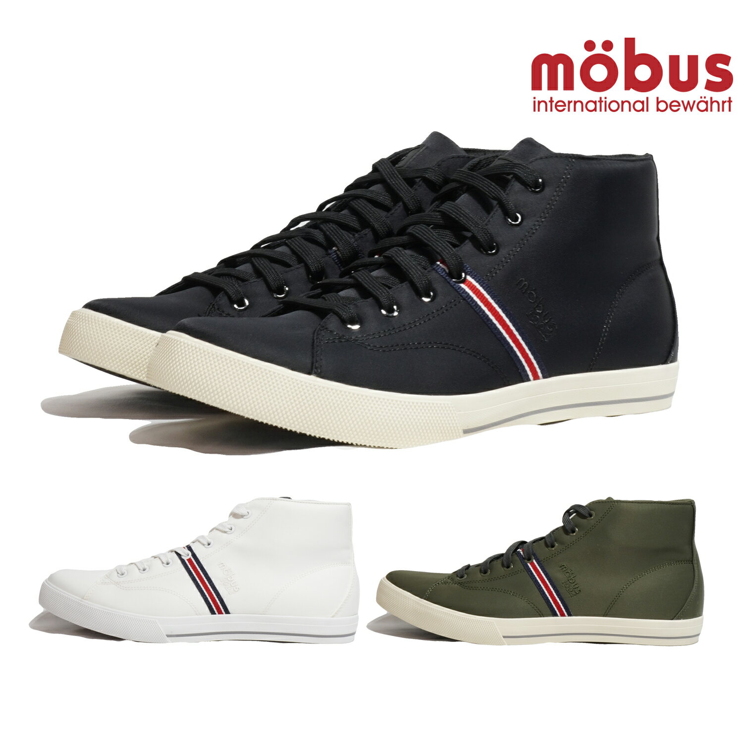 ⡼֥ ˡ  mobus HOF MID WR M-2021WR-1000 OFF WHITE M-2021WR-2000 BLACK M-2021WR-6700 DK.KHAKI ۡ ѥ  ǥ ߥɥ륫å  եۥ磻 ֥å 