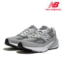 ニューバランス レザースニーカー メンズ 【ポイント10倍 4/24 20:00 ～ 4/27 09:59まで】ニューバランス new balance 990 GRAY M990GL6 スニーカー シューズ 靴 ローカット メンズ レザー スエード ストリート