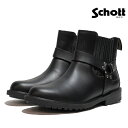 Schott ショット リングブーツ S24102 RING BOOTSメンズ ブーツ 本革 レザー ブラック