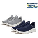 スケッチャーズ スリップインズ メンズ ボブス スポート スクワッド カオス デイリーハイプ SKECHERS 118300 WBK SLIP-INS Bobs Sport Squad Chaos Daily Hype ハンズフリー ウォーキング メンズ