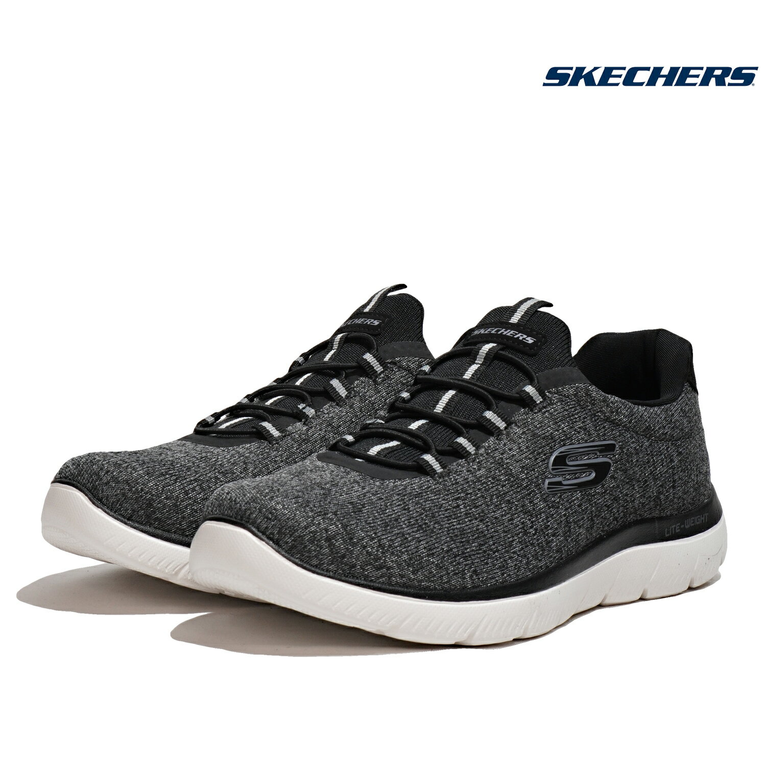 【ポイント10倍 5/09 20:00 ～ 5/16 01:59まで】スケッチャーズ メンズ サミッツ フォートン SKECHERS 52813W WBK SUMMITS - FORTON ウォーキング メンズ メッシュ