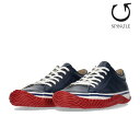 スピングル スニーカー メンズ レディース SP-1066-79 NAVY/RED ネイビー/レッド ローカット カンガルーレザー スピングルムーブ 日本製 25FW