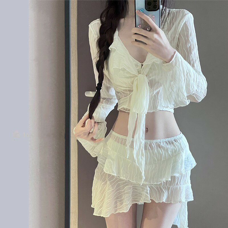 【楽天スーパーSALE×11%OFF】水着 レディース 上下セット 体型カバー ワンピース水着 ぽっちゃり 二の腕カバーアップ ママ水着 オトナ女子 露出控えめ 海 川遊び 温泉 セクシー プール 肩見せ おしゃれ 大人 中学生 高校生 娘 可愛い セパレート