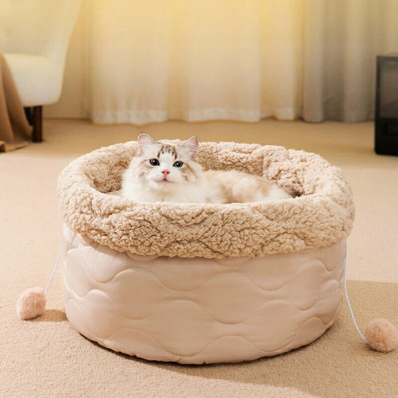 Rakuten - 高級感のある大型 猫タワー キャットツリー 多段式で広々 安定設計 ハンモックとベッド付き 猫の快適空間