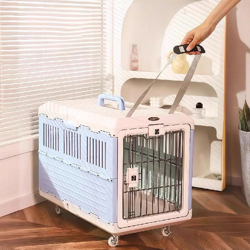 Rakuten - 猫 キャリー 犬 キャリー 折りたたみ ペット キャリーバッグ 車載 お出かけ 移動 ケージ 軽量 洗える メッシュ 窓 通気性 ベント ペット用品