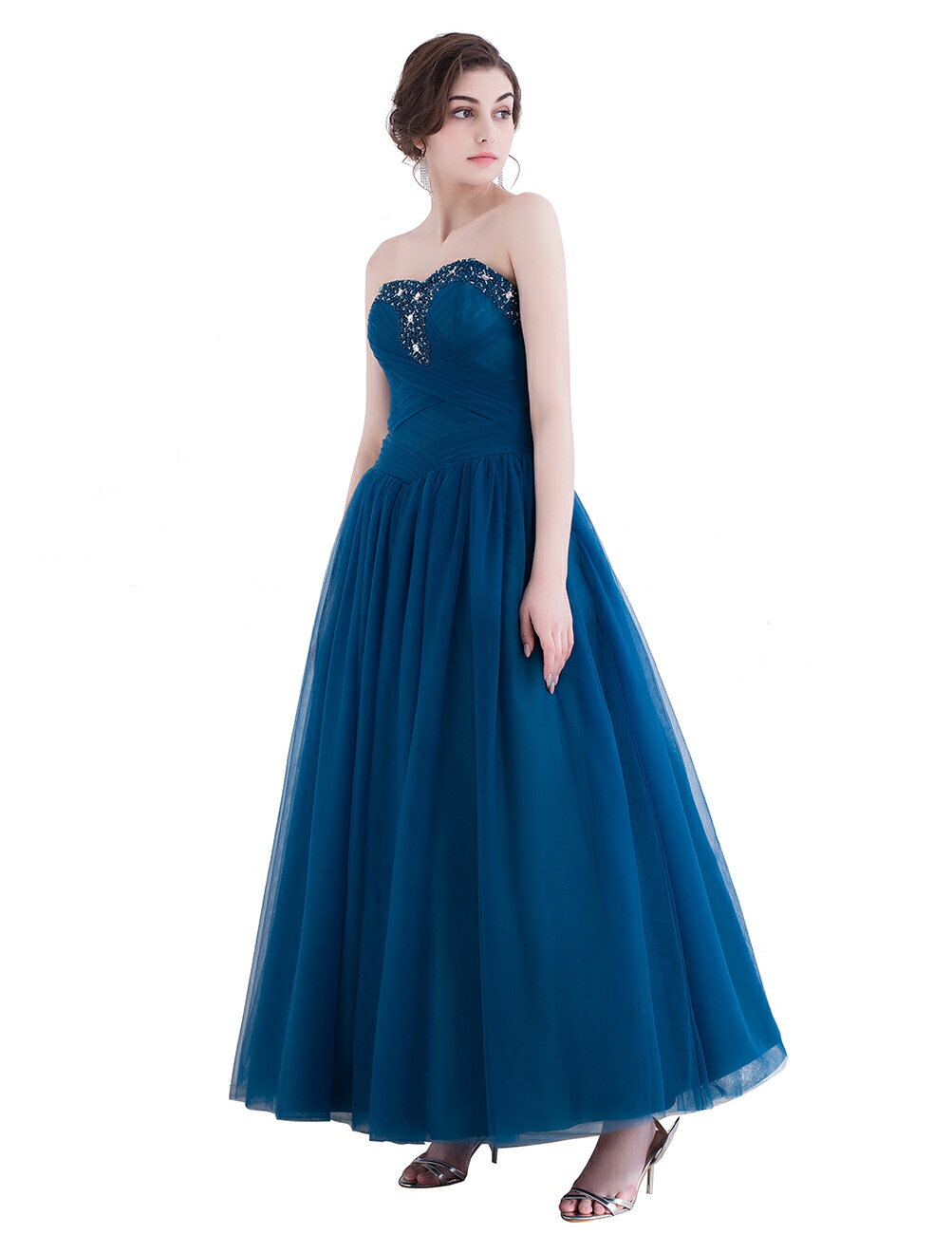 【オーダーメイド可能★追加料金なし】 ドレス 大人 ピアノ ビジュー 発表会 ロングドレス 花嫁ワンピース 結婚式 演奏会 ステージドレス 大きいサイズ 二次会 ピアノ演奏会ドレス 30代 40代 50代 60代 ピアノ フォーマルドレス プレゼント キラキラ