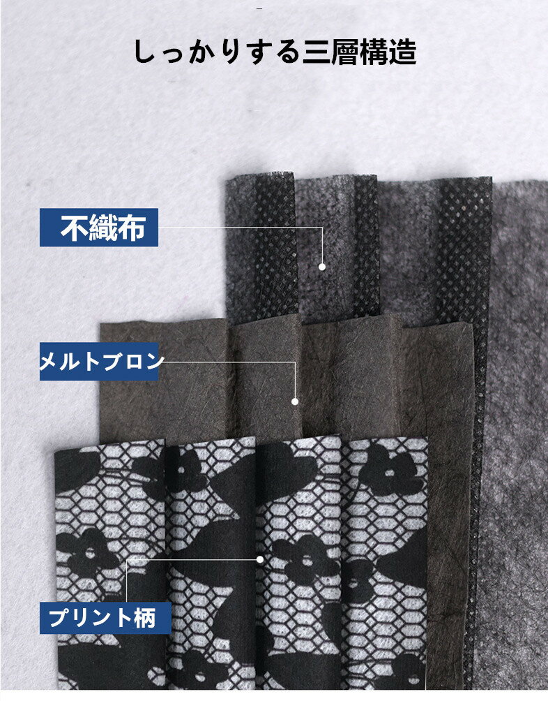 特別仕様マスク 大人 使い捨てマスク 花柄マスク 夏用マスク 紫外線対策 マスク 不織布 カラー 3層構造 UVカット 花粉対策 蝶々柄マスク 和柄 母の日 プレゼント 入学祝い お返し 母の日 2021 オリジナル 50枚セット 感染症風邪対策 レース柄ブラック レース柄マスク