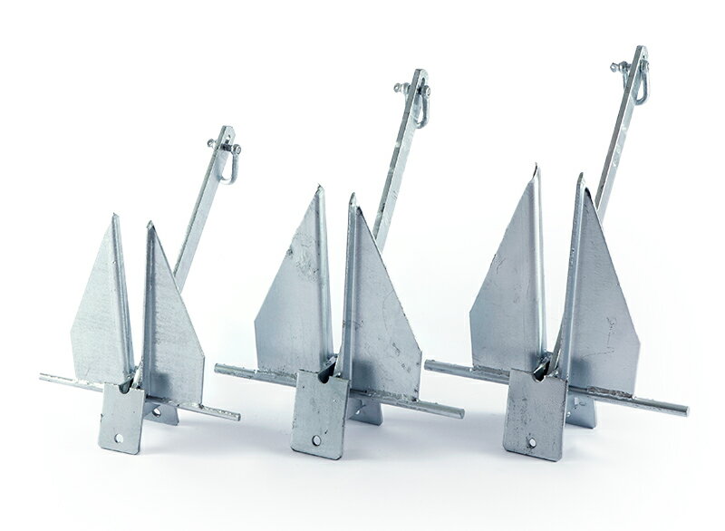 ダンフォース型アンカー 亜鉛メッキ 5・8・10kg トップウォーターオリジナル