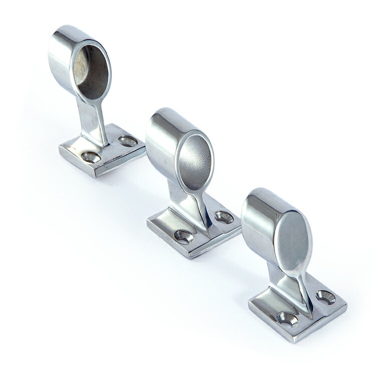 ハンドレール 支柱金具　ハンドレールポスト　パイプ外径22・25mm用