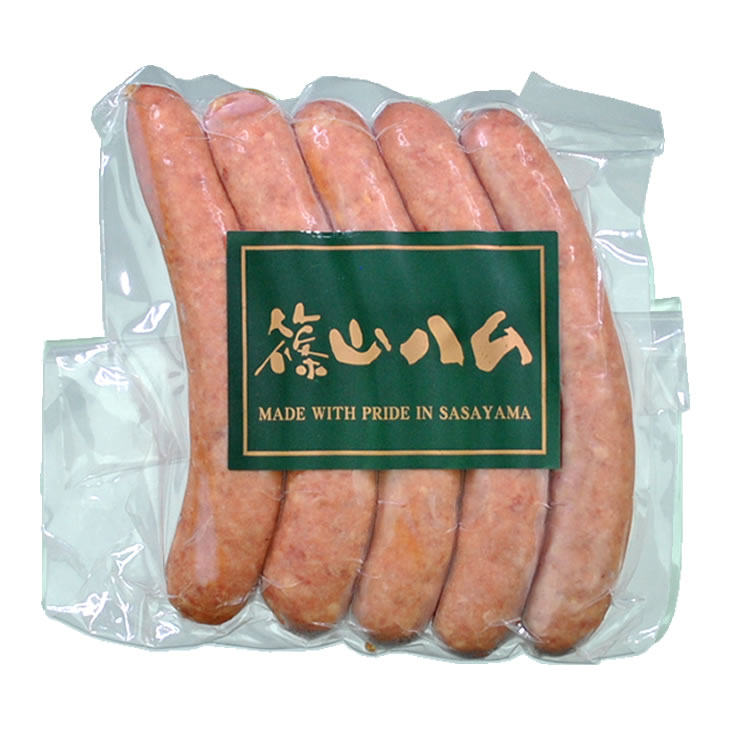 篠山ハム（ササヤマハム 兵庫県 丹波篠山市）猪ソーセージ 約150g（約30g×5本）1パック