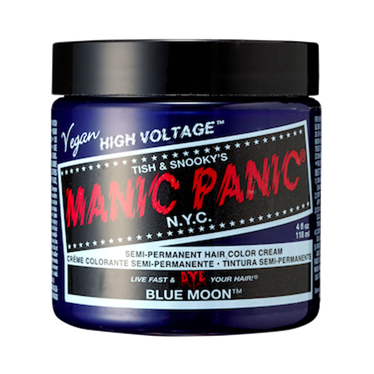 マニックパニック ブルームーン 118ml ヘアカラークリーム MC11041MANIC PANIC Blue Moon マニパニ HAIR COLOR 毛染め 髪染め カラーリング 美容師 愛用 ビジュアル系 ヘアカラー ブルー