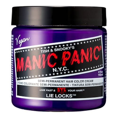 マニックパニック ライラック 118ml ヘアカラークリーム MC11019MANIC PANIC Lie Locks マニパニ HAIR COLOR 毛染め 髪染め カラーリング 美容師 愛用 ビジュアル系 ヘアカラー パープル