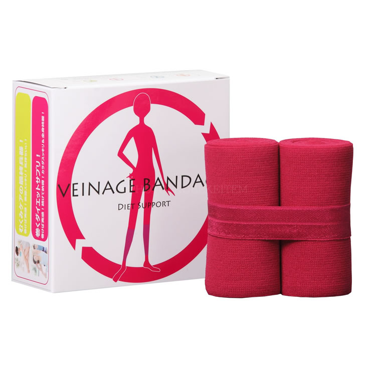 ヴェイナージュ バンデージ 1セット（2本入り）ローズピンク VEINAGE BANDAGE VB111DP【ベイナージュ バンテージ】