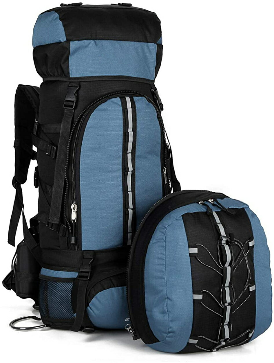 登山リュック 登山バッグ リュック 80L 超大容量バックパック 防水 内蔵フレーム 靴収納 高通気性 多機能 収納性抜群 アウトドア 海外旅行 防災用 70+10L