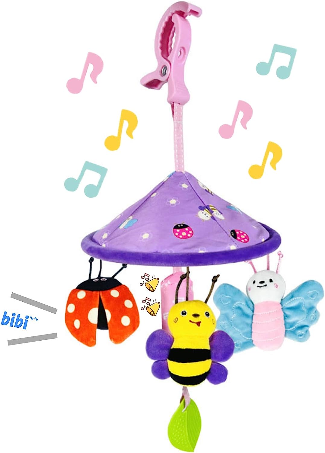 ベビーカー メリー ベッド 車 赤ちゃん あかちゃん かわいいキャラクターの ベビーカー チャイルドシート おもちゃ 玩具 誕生日 プレゼント 0歳 1歳のサムネイル