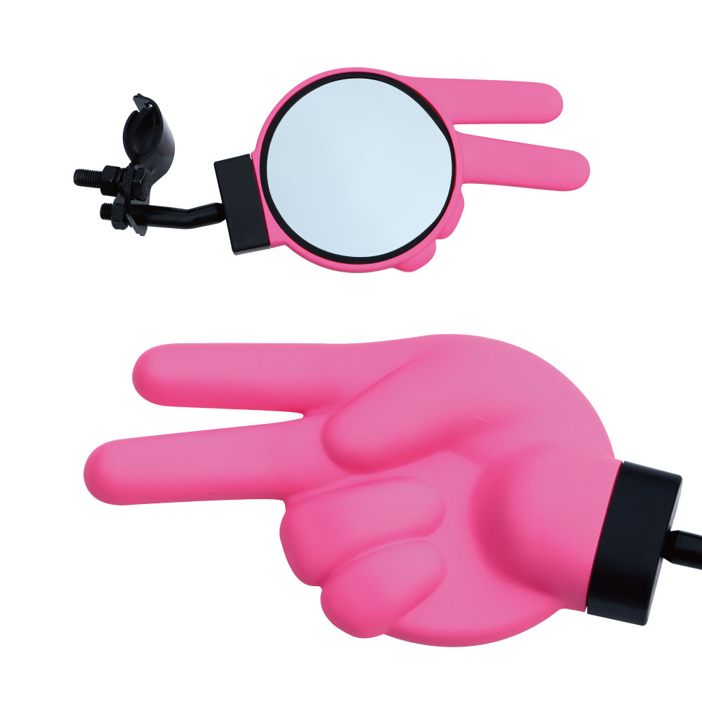 JET INOUE ジェットイノウエ 501485 バックショットミラー「じゃんけんミラー」 ピンク