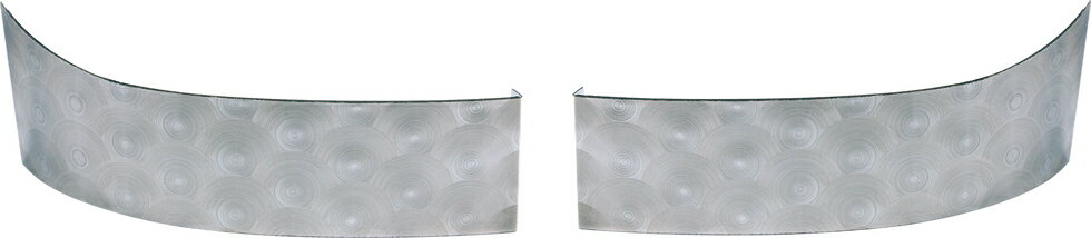 JET INOUE ジェットイノウエ 526029 ウインカーガーニッシュ いすゞ 4t ’07フォワード/2t ’07エルフハイキャブ用 ウロコ仕様 R/Lセット