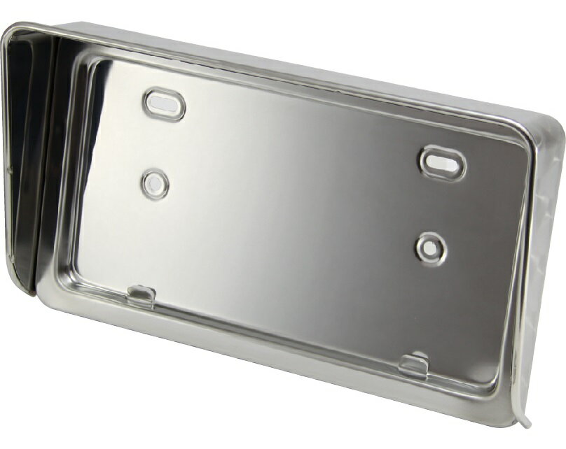 JET INOUE ジェットイノウエ 524308 ウロコバイザー付ナンバープレート枠 中型用