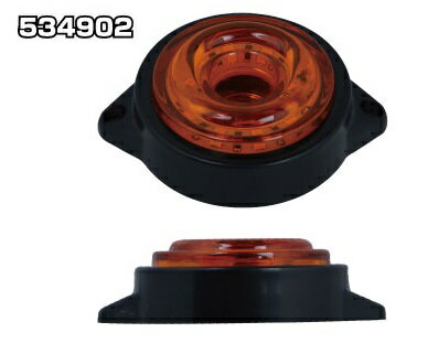 乐天商城 - JET INOUE ジェットイノウエ 534902 LEDサイドマーカーランプ 丸型 アンバー DC24V