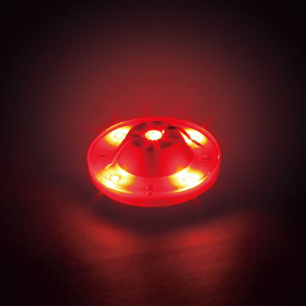 Rakuten - JET INOUE ジェットイノウエ 526766 LEDハイパワーマーカーランプユニット レッド 12/24V車共用