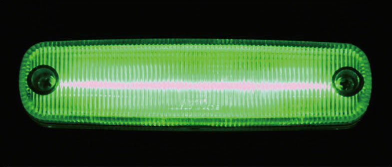 JET INOUE ジェットイノウエ 533613 LED4車高灯ランプNEO 3D 24V グリーン