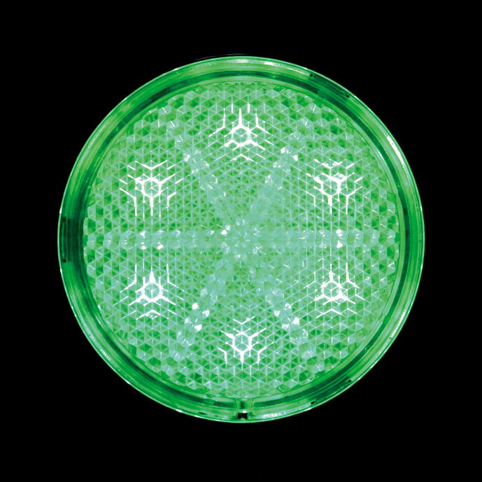 Rakuten - JET INOUE ジェットイノウエ 592564 LED6 丸型リフレクターNEO 24V クリアー/グリーン