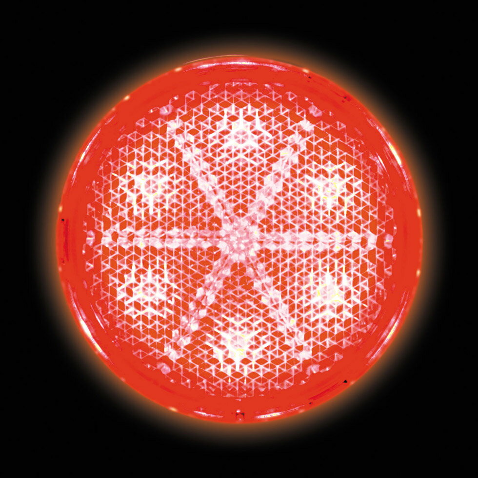 乐天商城 - JET INOUE ジェットイノウエ 592571 LED6 丸型リフレクターNEO ダブルタイプ 24V レッド/レッド