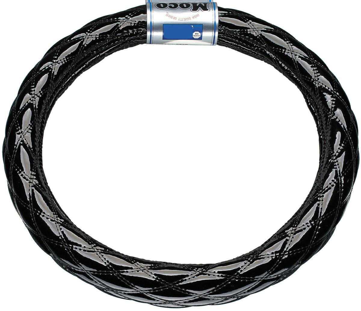 JET INOUE ジェットイノウエ 586592 モコモコハンドルカバー ダブルステッチ 細巻き[富士] ブラック 2HS-B (45cm)