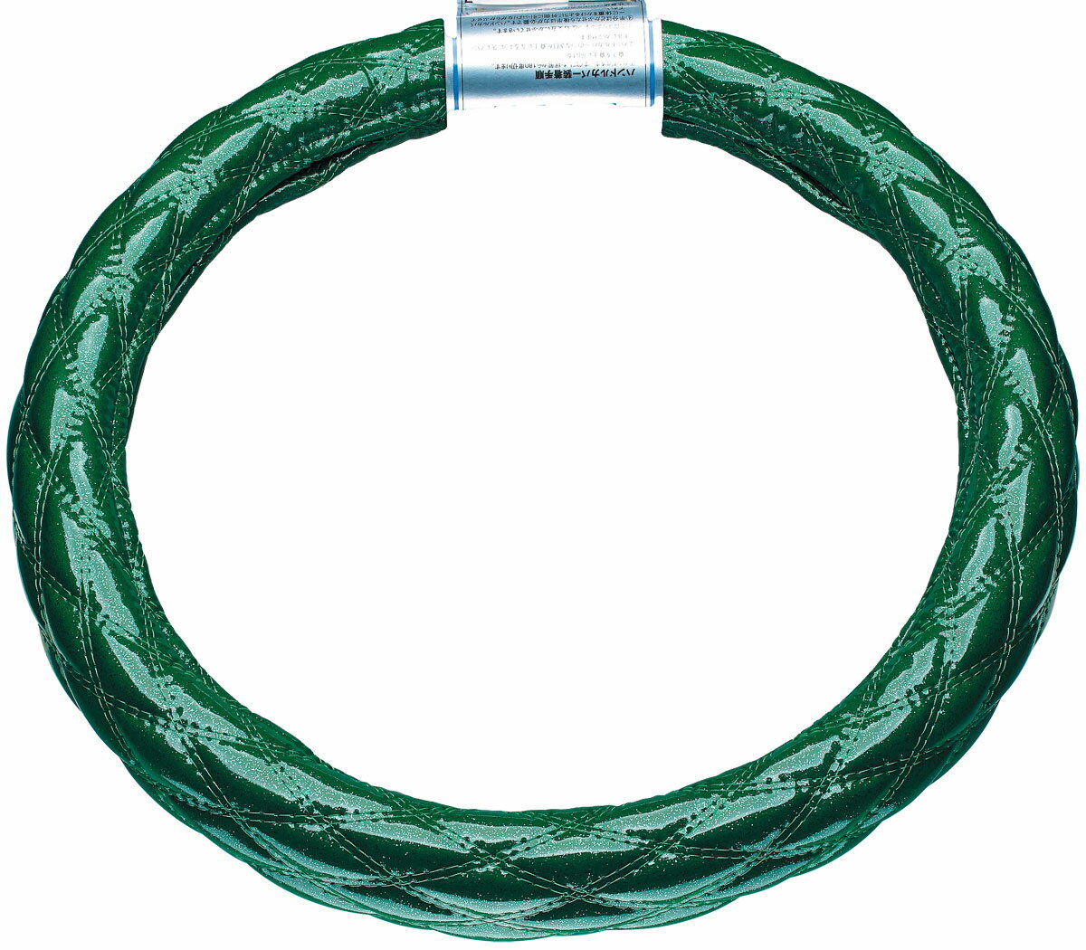 JET INOUE ジェットイノウエ 587847 モコモコハンドルカバー ダブルステッチ 細巻き[富士] ギャラクシーグリーン 2L-B (46cm)